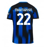 Inter Milan Henrikh Mkhitaryan #22 Hemmatröja 2023-24 Korta ärmar